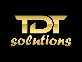 TDT SOLUTIONS logo design by cintoko