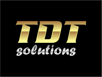 TDT SOLUTIONS logo design by cintoko