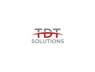TDT SOLUTIONS logo design by rief