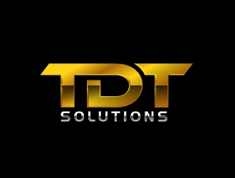 TDT SOLUTIONS logo design by fantastic4
