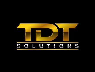 TDT SOLUTIONS logo design by fantastic4