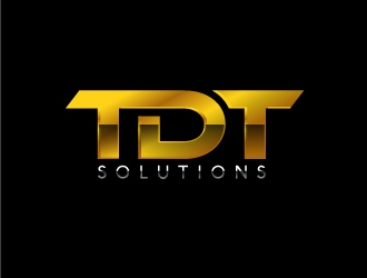 TDT SOLUTIONS logo design by fantastic4