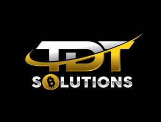 TDT SOLUTIONS logo design by REDCROW