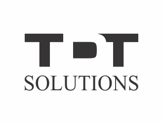 TDT SOLUTIONS logo design by haidar