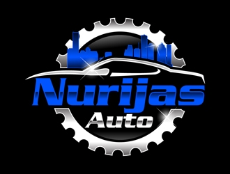 Nurijas Auto logo design by DreamLogoDesign
