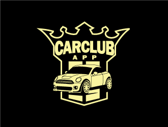 Car Club App logo design by Patrik