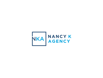 Nancy K Agency logo design by bricton