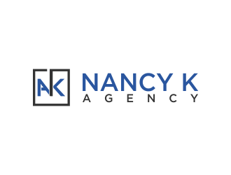 Nancy K Agency logo design by oke2angconcept