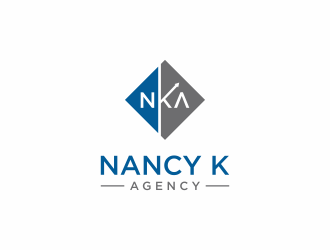 Nancy K Agency logo design by haidar