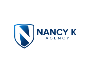Nancy K Agency logo design by BeDesign
