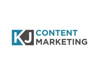 KJ Content Marketing logo design by Meyda