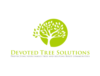 Devoted Tree Solutions logo design by nurul_rizkon