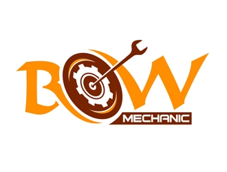 Bow Mechanic  logo design by DreamLogoDesign