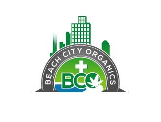 Beach City Organics  logo design by dshineart