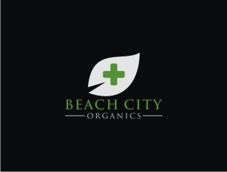 Beach City Organics  logo design by bricton