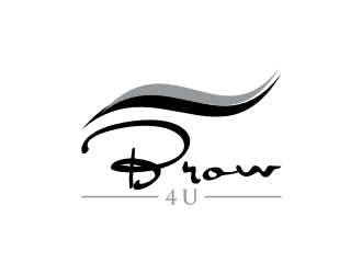 Brow 4U  logo design by nurul_rizkon