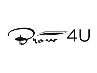 Brow 4U  logo design by vostre