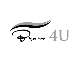 Brow 4U  logo design by oke2angconcept