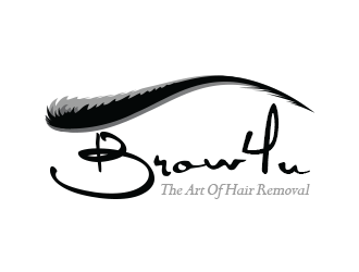 Brow 4U  logo design by Sarathi99