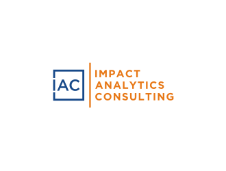 Impact Analytics Consulting logo design by bricton