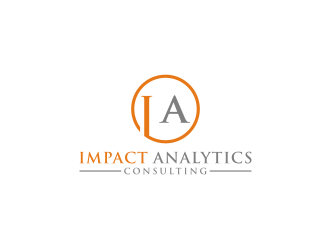 Impact Analytics Consulting logo design by bricton