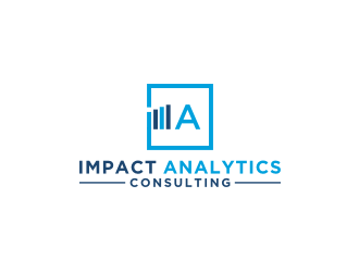 Impact Analytics Consulting logo design by bricton