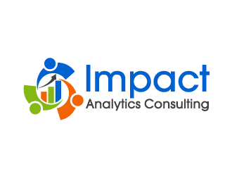Impact Analytics Consulting logo design by kgcreative