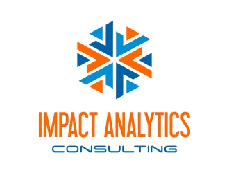 Impact Analytics Consulting logo design by cikiyunn