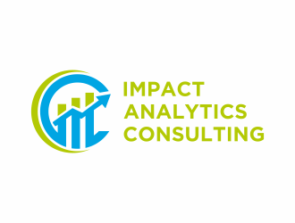 Impact Analytics Consulting logo design by haidar