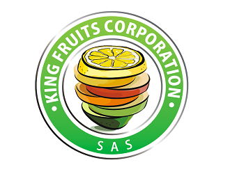 King Fruits Corporation SAS logo design by coco