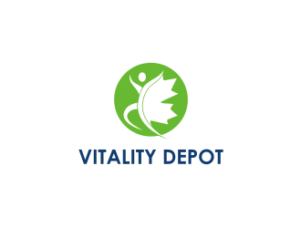 Vitality Depot logo design by mbamboex