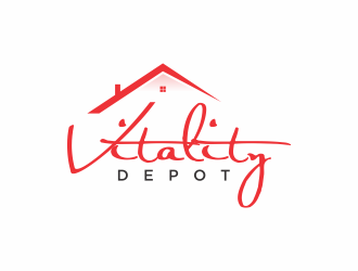 Vitality Depot logo design by haidar