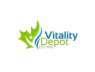 Vitality Depot logo design by dasigns