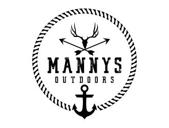 Mannys Outdoors logo design by cikiyunn