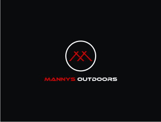 Mannys Outdoors logo design by mbamboex