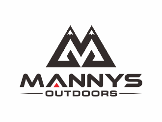 Mannys Outdoors logo design by hidro