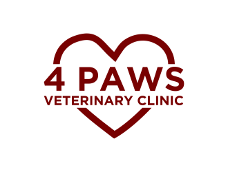 4 Paws Veterinary Clinic logo design by RIANW