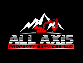 All Axis Property Services LLC logo design by 3Dlogos