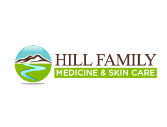 Hill Family Medicine Skin Care Logo Design 48hourslogo Com