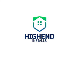 HighEnd Installs  logo design by hole