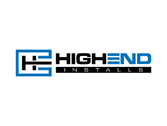 HighEnd Installs  logo design by denfransko