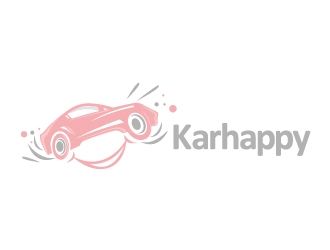 Karhappy logo design by Boomstudioz