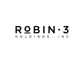 Robin - 3 Holdings, Inc.  logo design by denfransko