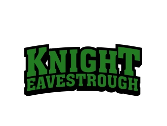 Knight Eavestrough logo design by MarkindDesign