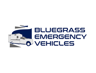 Bluegrass Emergency Vehicles logo design by enzidesign