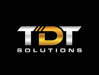 TDT SOLUTIONS logo design by Gopil