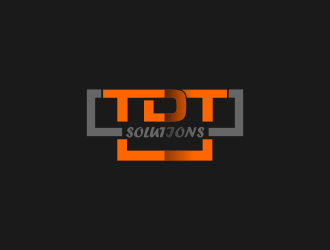 TDT SOLUTIONS logo design by qqdesigns