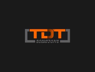 TDT SOLUTIONS logo design by qqdesigns