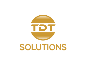 TDT SOLUTIONS logo design by done