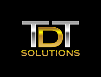 TDT SOLUTIONS logo design by ingepro